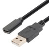 USB 2.0 Extenstion, AM/CF, single connector, 5M的图片