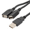 USB 2.0 Extension, AM/AF, two connectors, 5M的图片
