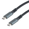 USB 3.2 Data Cable, Aluminum connector, 20Gbps, C Male Plug to C Male Plug, 20V 3A, 1M的图片