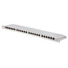 0.5U Cat6A 24 Port Shielded Patch Panel的图片