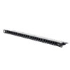 0.5U Cat6A 24 Port Unshielded Patch Panel的图片