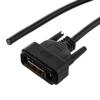 Waterproof DVI-D Cable, Single Link, Male to Open, 4M的图片