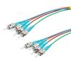 ST UPC 4x to ST UPC 4x, MM OM3, military tactical distribution cable assembly, 20 meters的图片