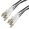 6 Strand LC/UPC to LC/UPC 62.5/125 OM1, 5.0mm Distribution Cable, 2.0mm Breakout 0.5M, LSZH - 20M的图片