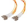 6 Strand LC/UPC-LC/UPC OM1 Multimode Distribution Cable, 5.0mm Plenum Jacket, 2.0mm breakout at 0.5M - 15 meters的图片