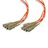 6 Strand SC/UPC-SC/UPC OM1 Multimode Distribution Cable, 5.0mm Plenum Jacket, 2.0mm breakout at 0.5M - 10 meters的图片