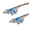 ST UPC 8x to ST UPC 8x, SM OS2, military tactical distribution cable assembly, 20 meters的图片
