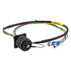 4 Channel TFOCA 2 Flange Mount Receptacle to ST/UPC, Single Mode, 7.5mm Tactical cable assembly, 3 meter, 18in (0.4572M) breakout的图片