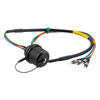 4 Channel TFOCA 2 Jam Nut Receptacle to ST/UPC, Multimode OM1, 7.5mm Tactical cable assembly, 3 meter, 18in (0.4572M) breakout的图片