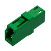 Fiber Optic Adapter, LC Simplex, low-profile, no flange, Green的图片