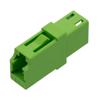 Fiber Optic Adapter, LC Simplex, low-profile, no flange, Lime Green的图片