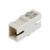 Fiber Optic Adapter, SC Simplex, standard, no flange, Beige的图片