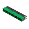 MPO 6 Port Cluster Adapter, 12F/24F, High Density Reduced Height, Key up-Key Down, No Flage, Black, Green的图片