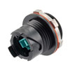 IP68 ODVA Compatible LC Bulkhead Duplex Adapter, MM, with Dust Cap的图片