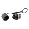 IP68 SC/PC Bulkhead Coupler, SMF or MM, without Seal and Nut, with Dust Cap的图片