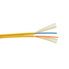 1-Meter Interval SMF 9/125 Duplex Fiber Cable 1.6mm OD Yellow LSZH的图片