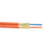 1-Meter Interval OM1 MMF 62.5/125 Duplex Fiber Cable 2.0mm OD Orange OFNR的图片