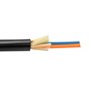 1-Meter Interval SMF 9/125 2-count Breakout Fiber Cable 2.5mm OD Black Military rated的图片