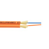 1-Meter Interval OM1 MMF 62.5/125 Duplex Fiber Cable 3.0mm OD Orange OFNP的图片