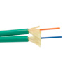 1-Meter Interval OM1 MMF 62.5/125 Duplex Fiber Cable 3.0mm OD Green OFNR的图片