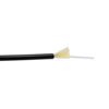 1-Meter Interval OM2 MMF 50/125 Simplex Fiber Cable 3.0mm OD Black Tactical Usage的图片
