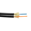 1-Meter Interval SMF 9/125 Duplex Fiber Cable 3.0mm OD Black Tactical Usage的图片