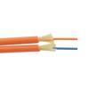 1-Meter Interval OM2 MMF 50/125 Duplex Fiber Cable 3.0mm OD Bend-Insensitive Orange OFNP的图片