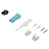 CS Connector (2F), Multimode Fiber with UPC Polish, BTW Boot and 36mm Tab Length in White的图片