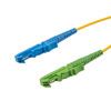 光纤光缆组件，E2000/UPC 到 E2000/APC，SMF，2 毫米护套，15 米的图片