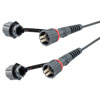 IP68 ODVA Compatible, Duplex LC/UPC to IP68 ODVA Compatible Duplex LC/UPC, OM3, LSZH, 15M的图片