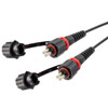 IP68 ODVA Compatible, Duplex LC/UPC to IP68 ODVA Compatible Duplex LC/UPC, OM4, LSZH, 10M的图片