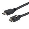 Ultra High Speed Locking HDMI Cable, Lock Male with Top Screw to Standard Male, Supports 8K Resolutions, HDR & VRR, Black, 1.0 Meter的图片