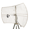 2.4 GHz to 2.5 GHz 20 dBi Lightweight Die-cast Grid Antenna Type N Female Connector的图片