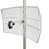 2.4 GHz to 2.5 GHz 24 dBi Lightweight Die-cast Grid Antenna Type N Female Connector的图片