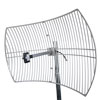 2.4 GHz to 2.5 GHz 24 dBi Lightweight Die-cast Grid Antenna Type N Male Connector的图片