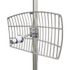 4.9 GHz to 5.8 GHz 22 dBi Lightweight Die-cast Grid Antenna Type N Female Connector的图片