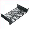 Half-Rack 1 Space Universal Multi Shelf, 5.5" Deep, Black的图片