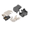 IX Industrial Right Angle Plug, 10gig, B Key for Serial or Bus Communications, 90 Degree Down Design, IDC Crimp Type 26-28AWG Range的图片