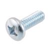 12-24 Pan Head, Phillips Type Pilot Point Screws, 50 pack. Zinc的图片