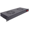 1U Rack Mount Cooling Unit with 2 UL Listed Fans,110v, with NEMA 5-15P (US) Plug, cord length 2M的图片