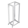 42U adjustable Depth 4-Post open frame network rack RAL9003 -Signal White的图片