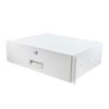 19" Rack Mount Drawer 3U 13.7in (350mm)- RAL9003 -Signal White的图片