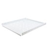 19" Fixed Shelf 1U 21.6in (550mm), adj mount 4-post -RAL9003 -Signal White的图片