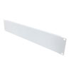 19" Solid Blank Panel 2U - RAL9003 -Signal White的图片