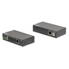 ESD Metal Industrial USB 2.0 Extender System, Extends Up to 150 feet over  Solid Core Ethernet, TX Transmitter and 4 Port RX Receiver Hub的图片