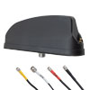 617 to 6000 MHz 4G, 5G, Wi-Fi, GPS Multiband Shark Fin Antenna, SMA Male, RP SMA Male Connectors的图片