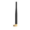 2.4 GHz to 5.85 GHz Dual Band Antenna, Monopole, 90-degree angle, SMA Male Connector, 2.1 and 5.47 dBi Gain的图片