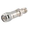 2W/6 dB RF fixed attenuator, TNC Male to TNC Female, Brass Body, DC to 3GHz的图片
