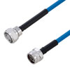 Plenum 4.3-10 Male to N Male Low PIM Cable Using SPP-250-LLPL Coax Using Times Microwave Parts 1 Meter的图片