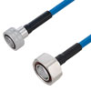 Plenum Snap-On 4.3-10 Male to 7/16 DIN Male Low PIM Cable Using SPP-250-LLPL Coax Using Times Microwave Parts 5 Foot的图片